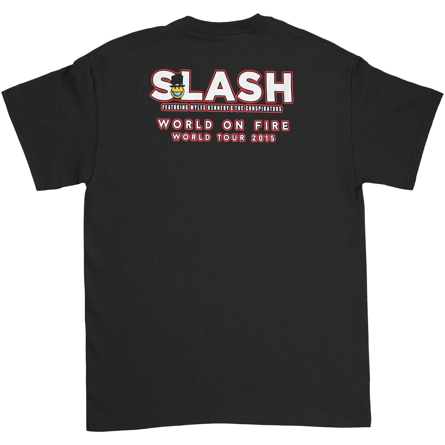 World On Fire World Tour 2015 T-shirt - Image 2