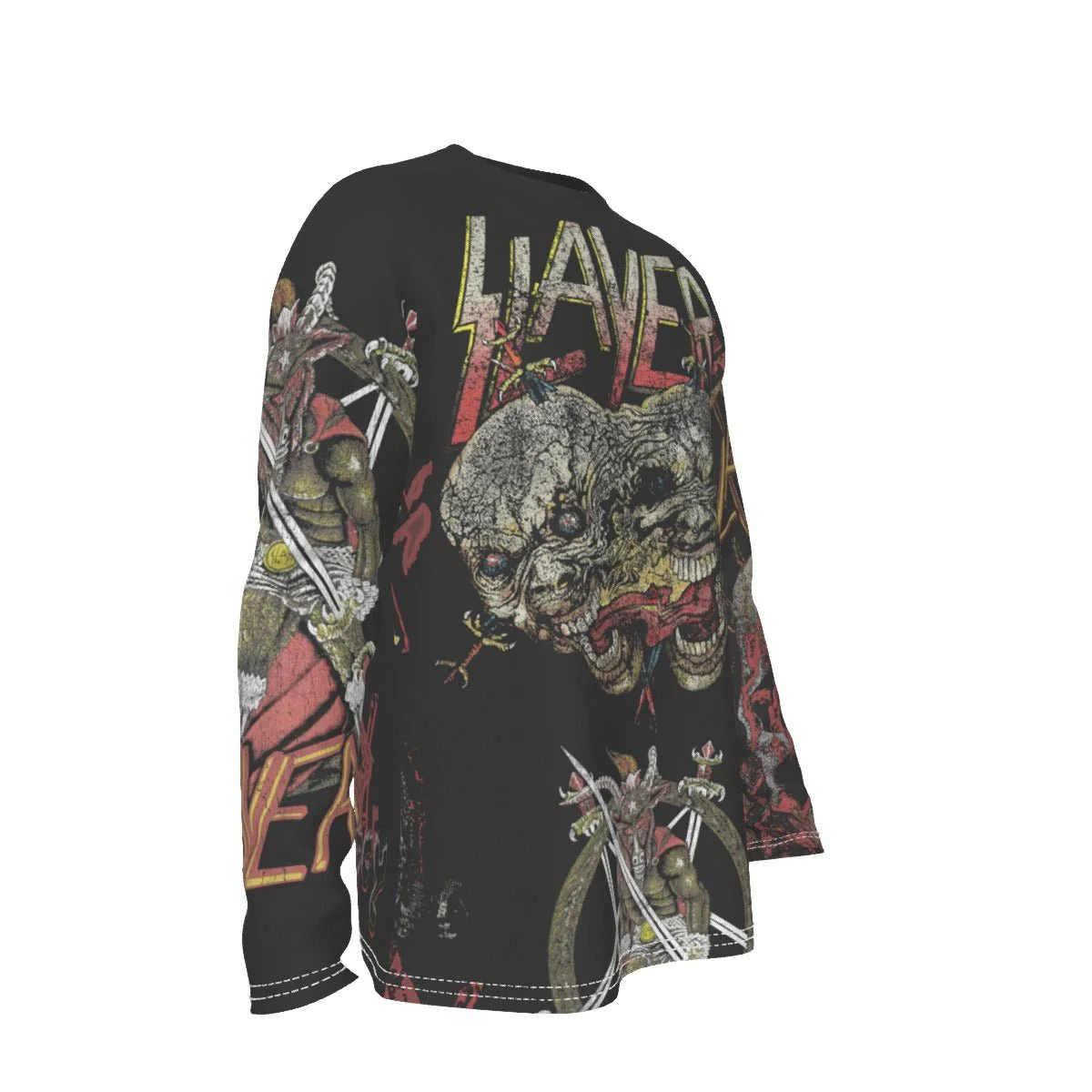 Slayer - All-Over Print Long Sleeve T-Shirt - Image 3