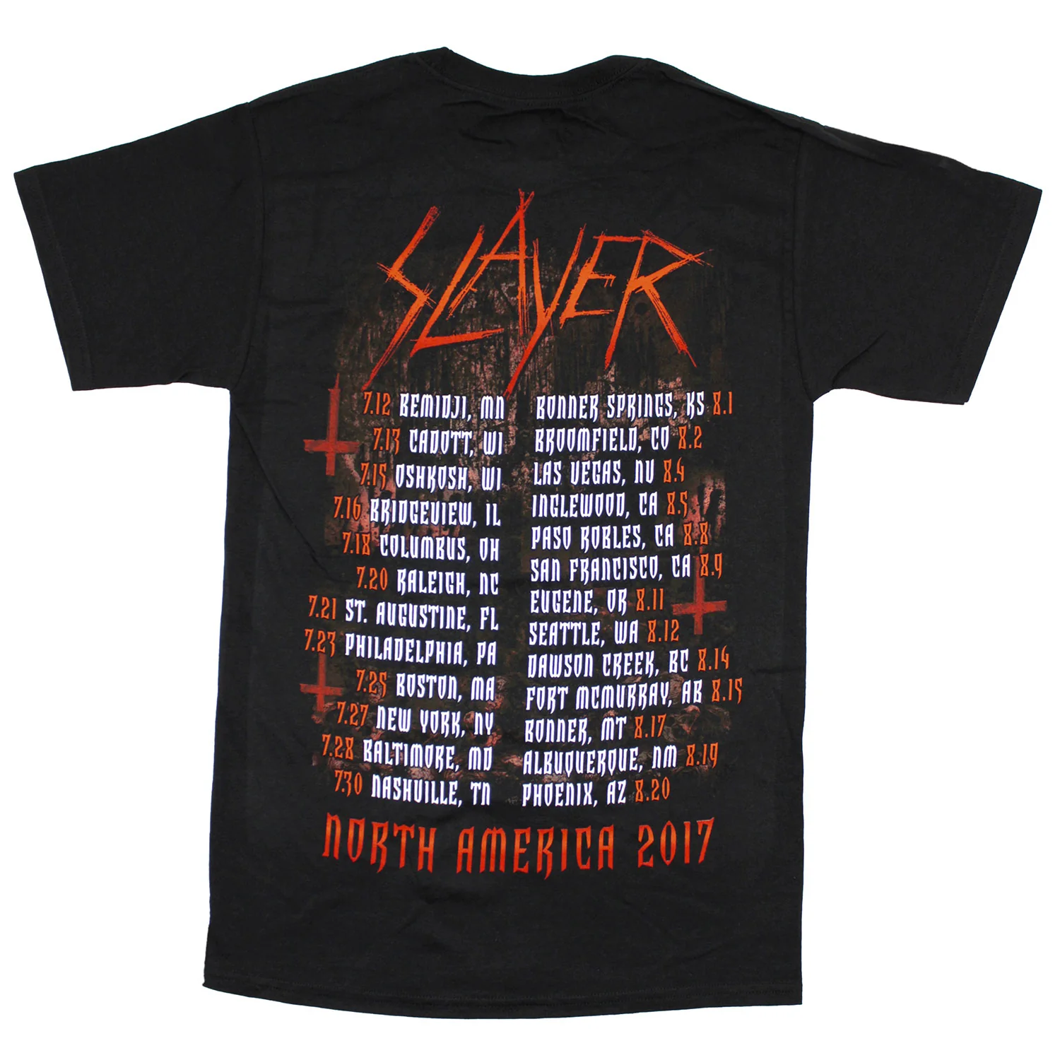 Baphomet 2018 World Tour Tee T-shirt - Image 2