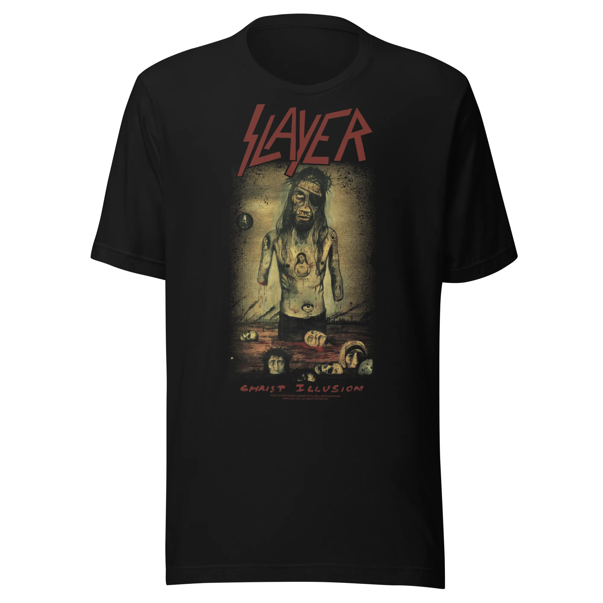 Slayer - Christ Illusion Jumbo Print T-Shirt