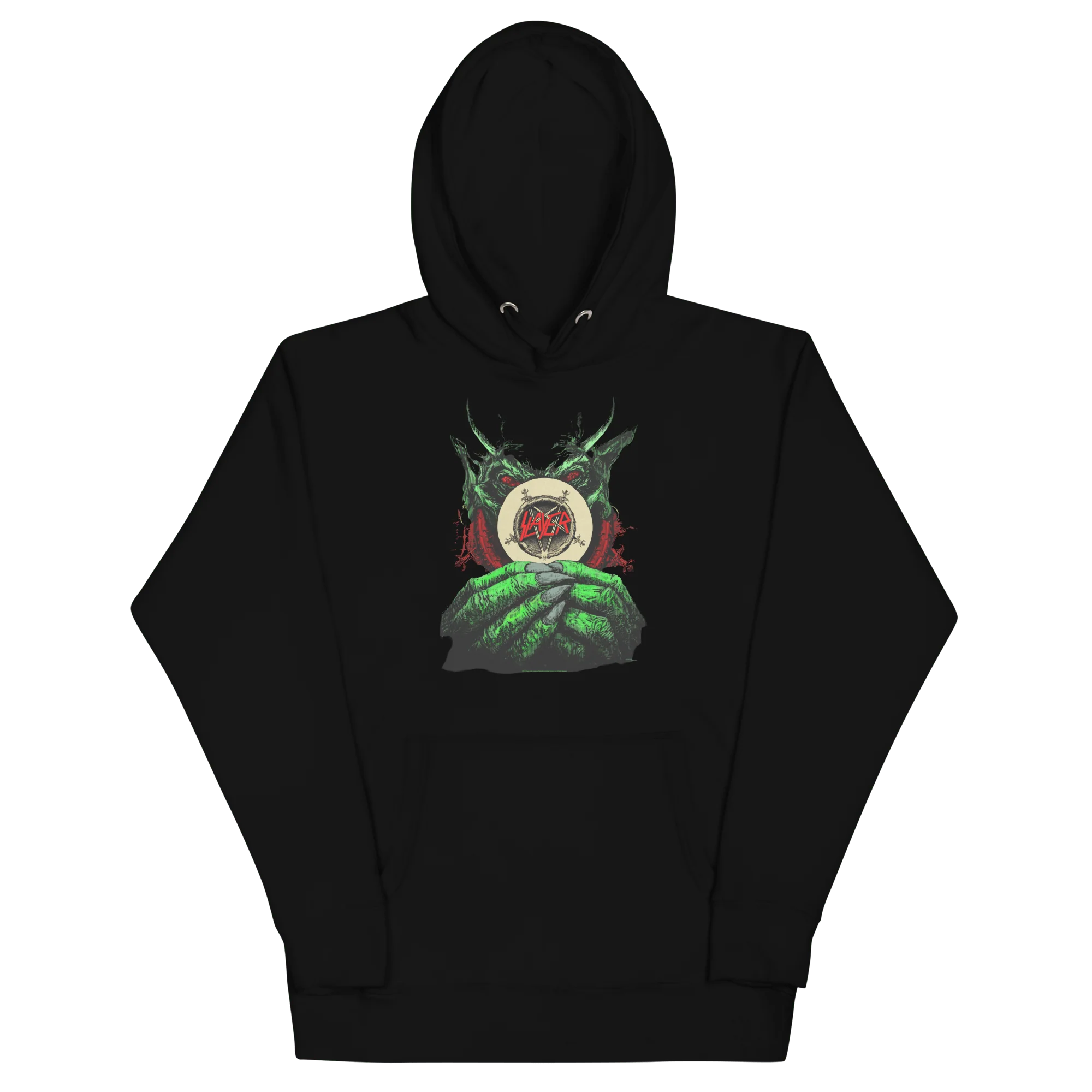 Slayer - Demon Hands Vintage Hoodie - Image 2