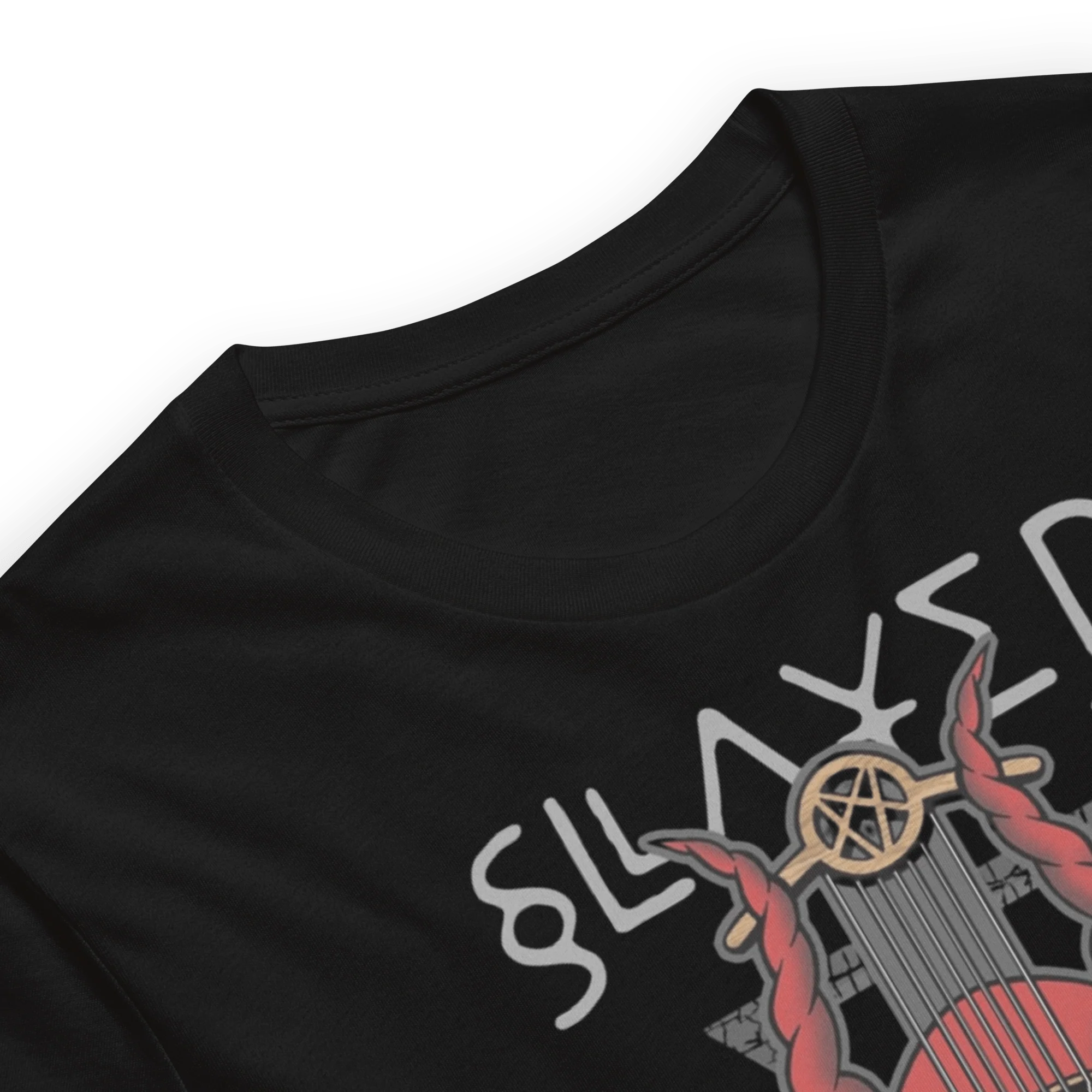 Slayer - Devil's Horns Vintage Jumbo Print T-Shirt - Image 3