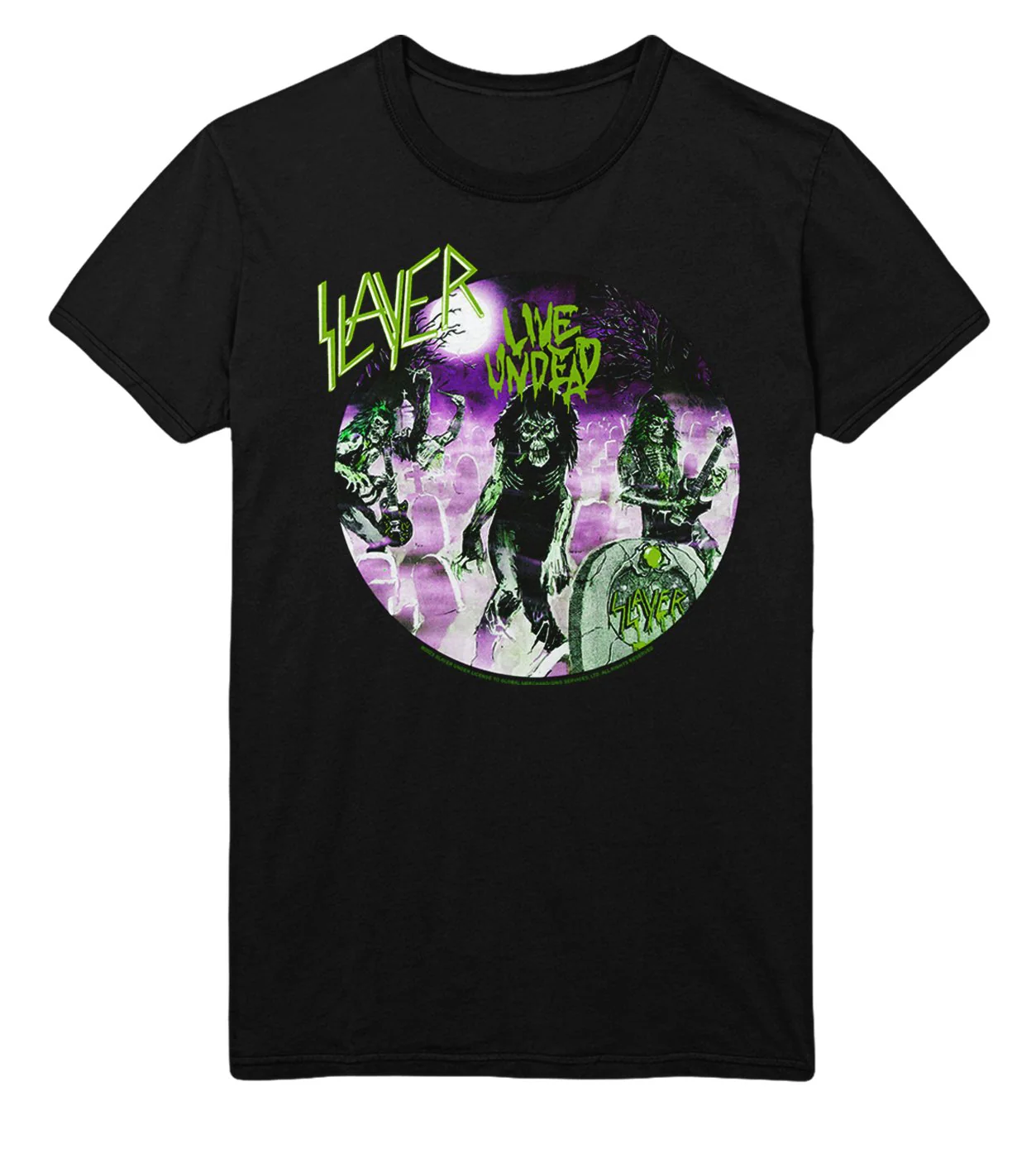 Slayer - Green Undead T-Shirt
