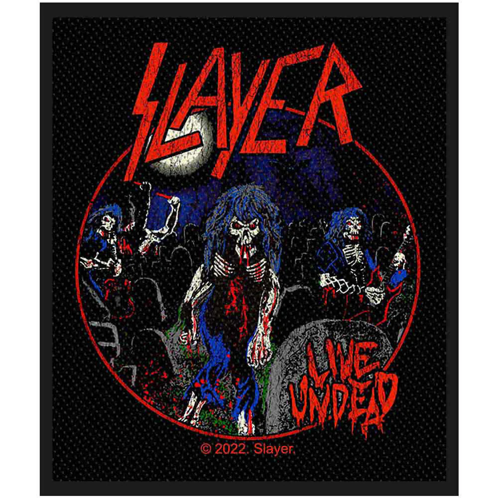 Live Undead Woven Patch