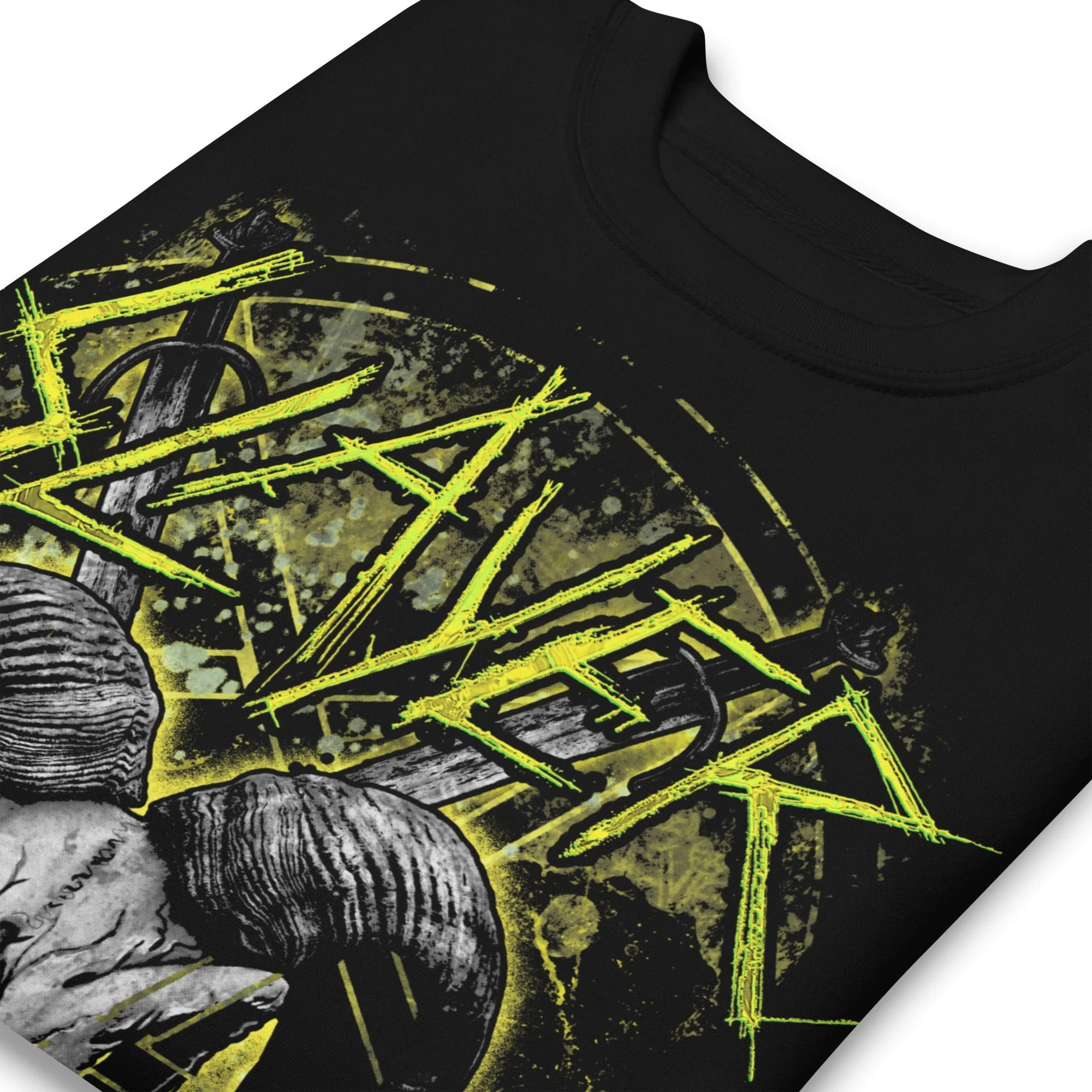 Slayer - Ram Horns Jumbo Print Sweatshirt - Image 2