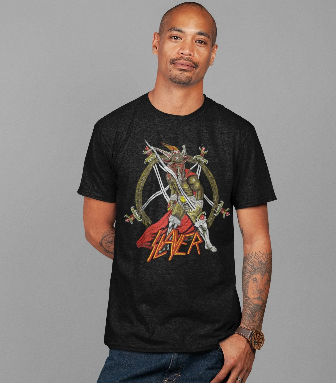 Slayer - Show No Mercy Jumbo Print T-Shirt - Image 2