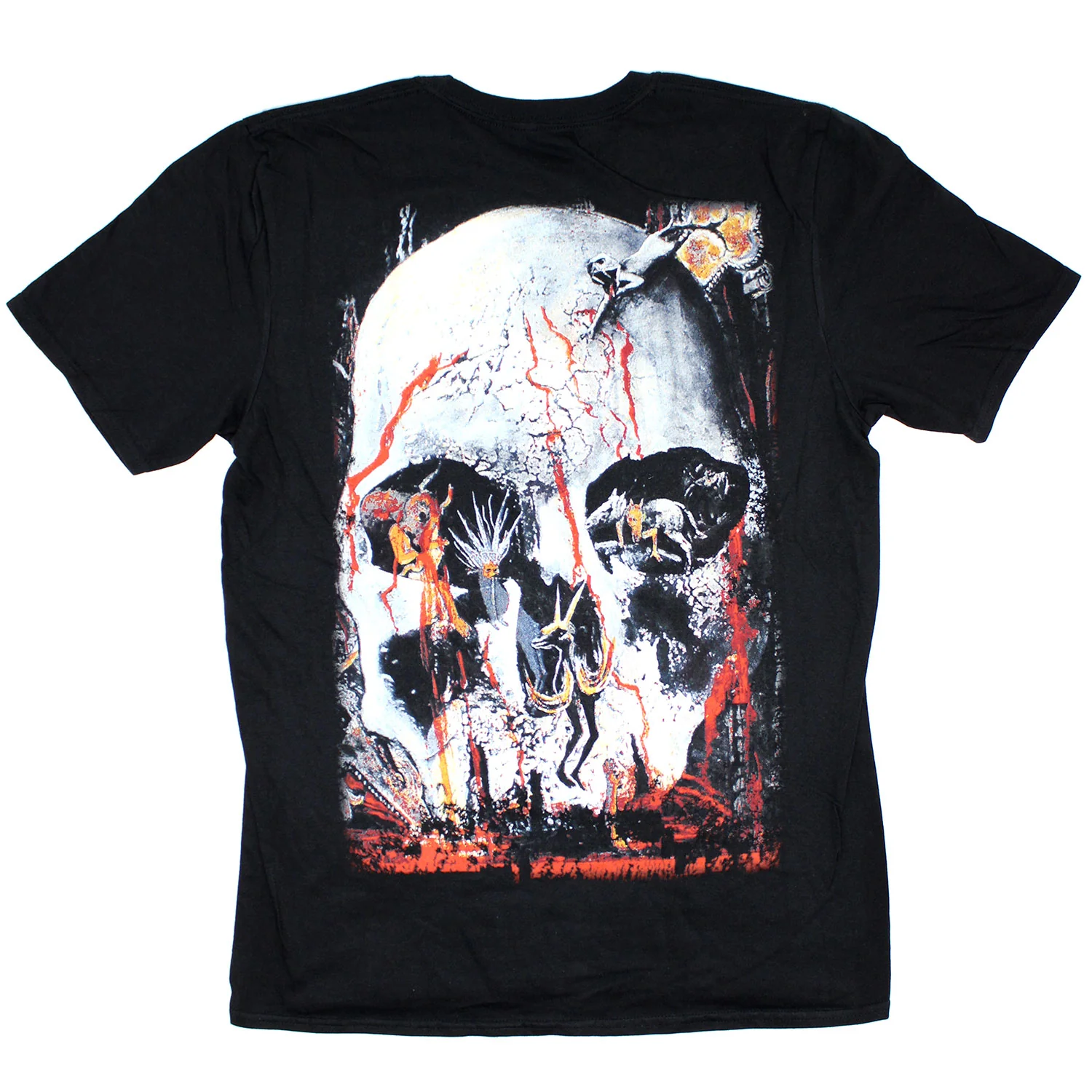 Swords Pentagram Logo T-shirt - Image 2