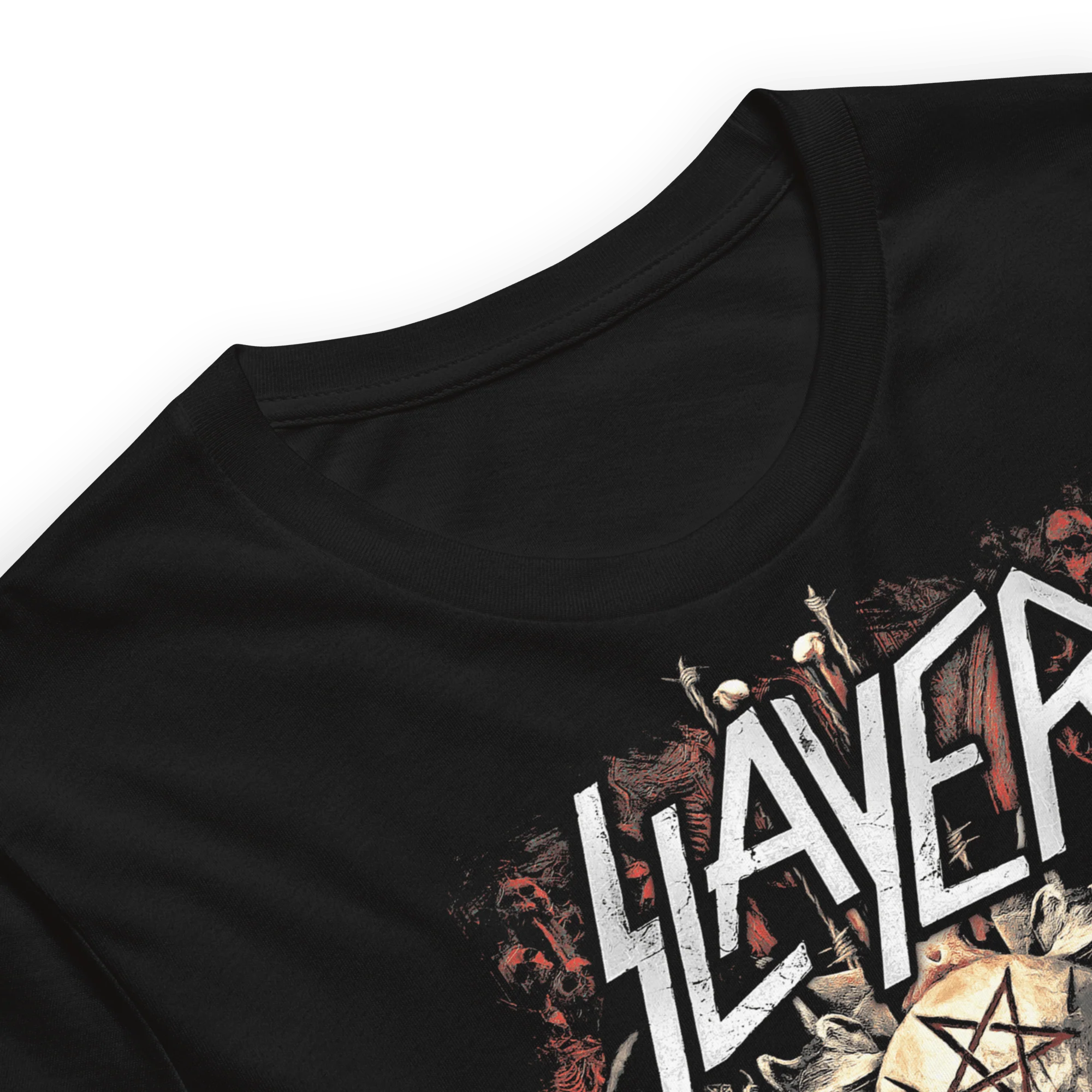 Slayer - Three Skulls Jumbo Print T-Shirt - Image 3