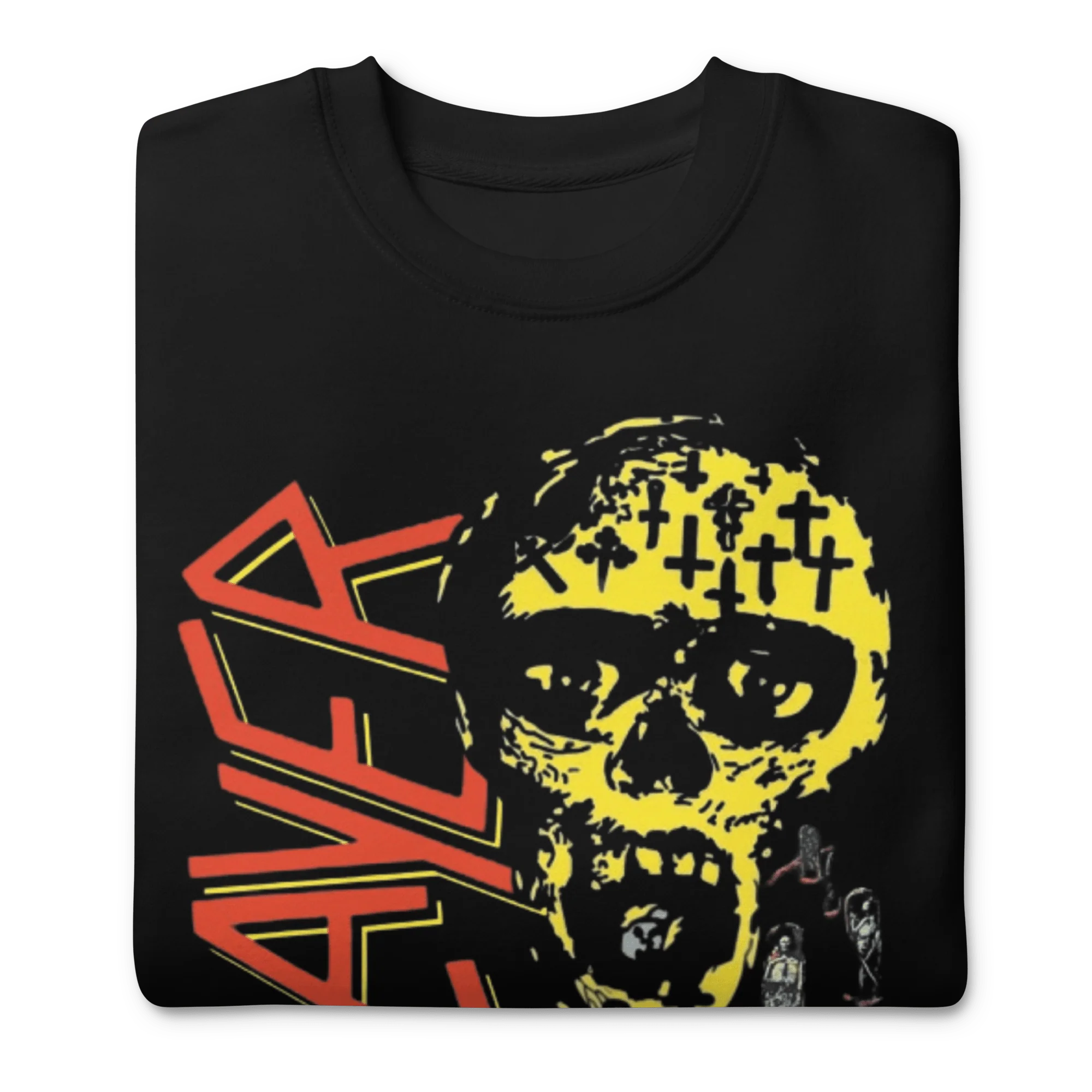Slayer - Vintage 1990 Season's In the Abyss Jumbo Print Sweatshirt