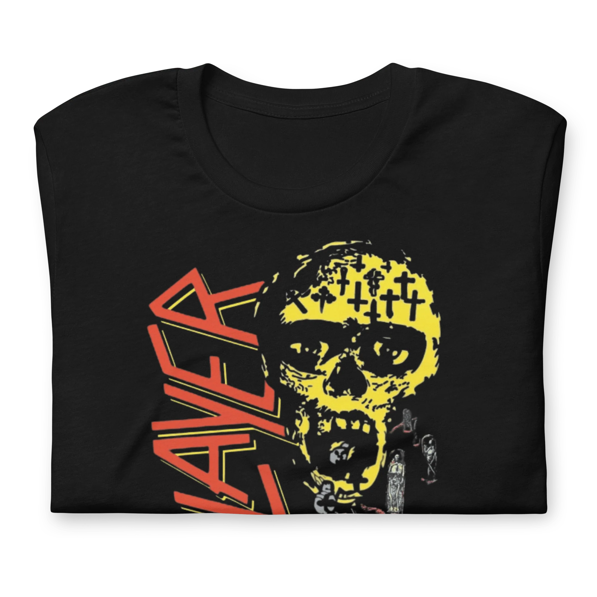 Slayer - Vintage 1990 Season's In the Abyss Jumbo Print T-Shirt - Image 2