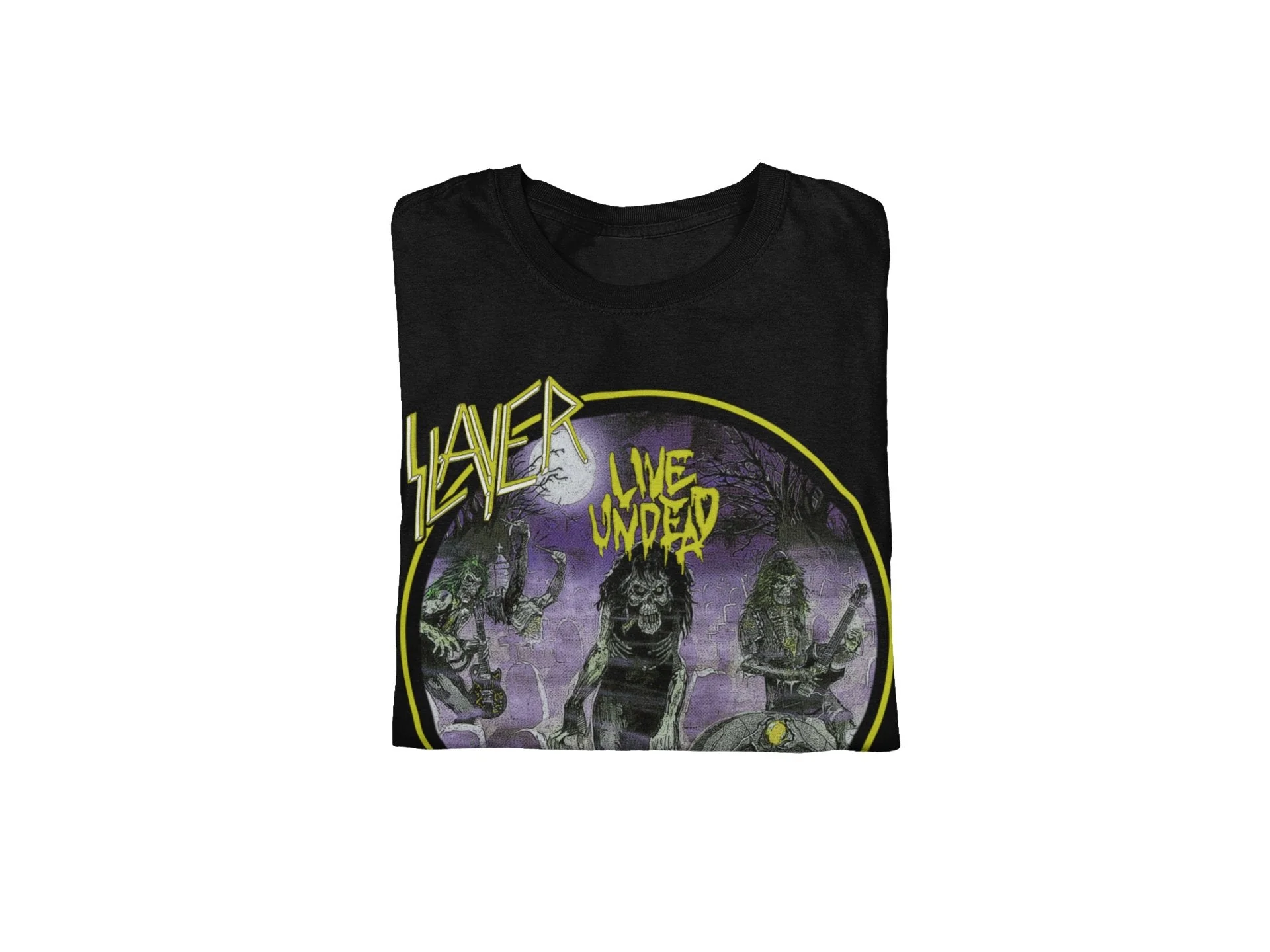 Slayer - Yellow Undead T-Shirt - Image 3