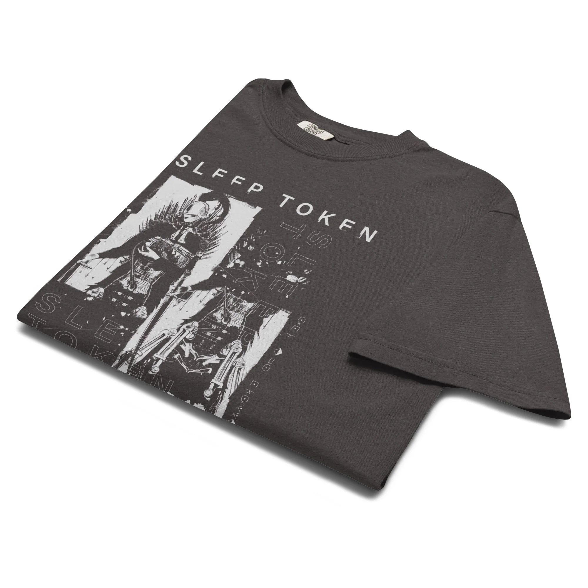 Sleep Token - Chokehold Mineral Wash T-Shirt - Image 2