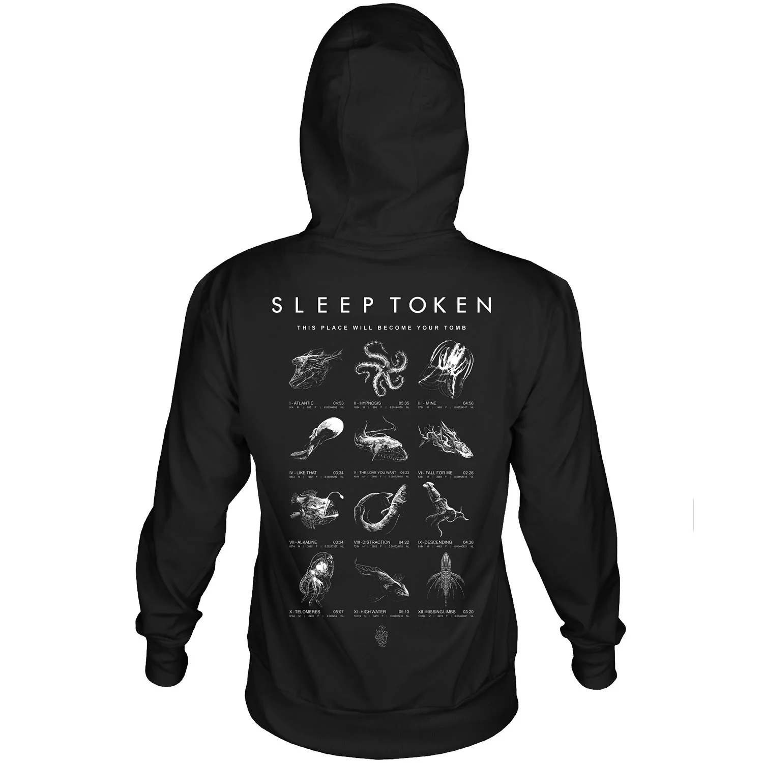 Depth Chart Hooded Sweatshirt - Image 2