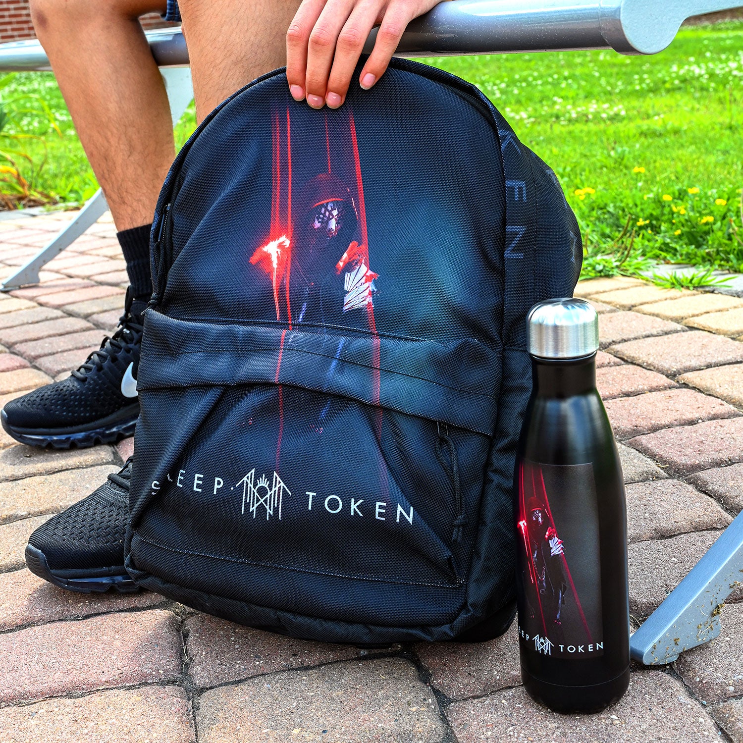 Lazer Drink Bottle (Rockabilia Exclusive) Water Bottle - Image 2
