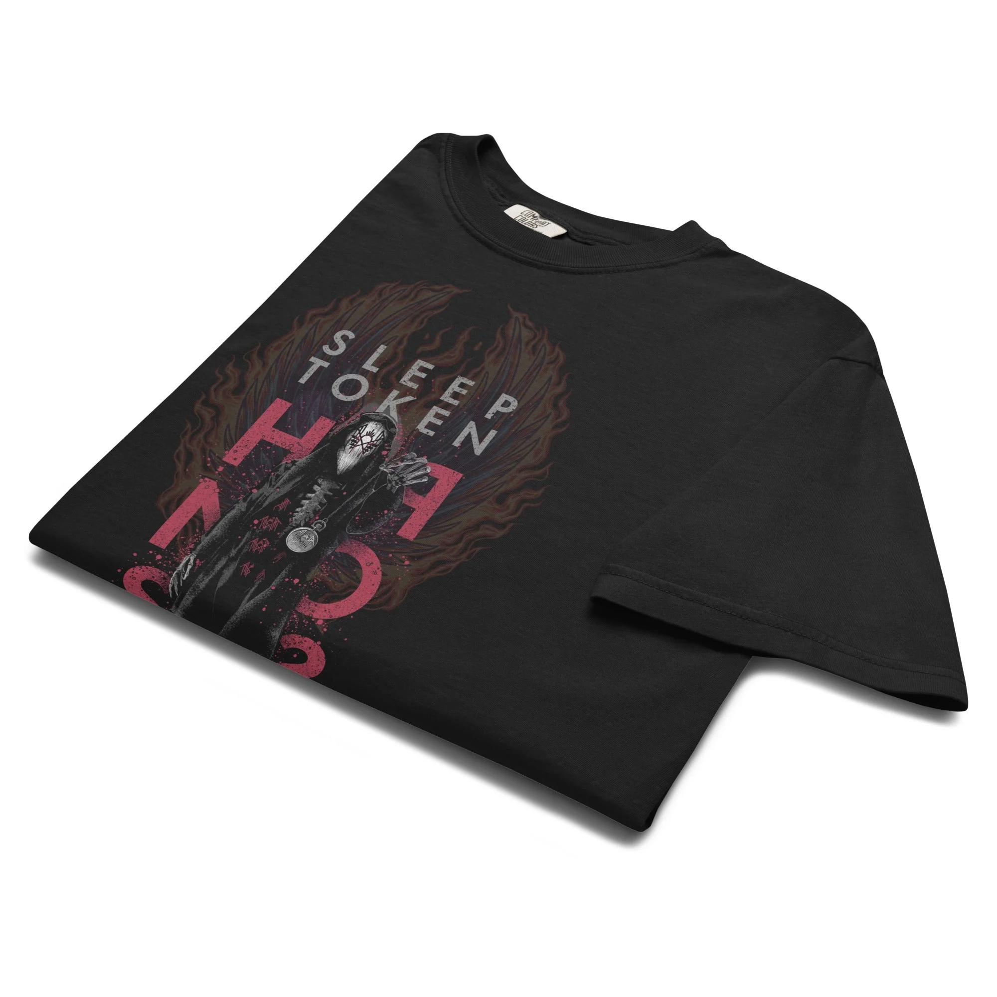 Sleep Token - Medallion Mineral Wash T-Shirt - Image 3