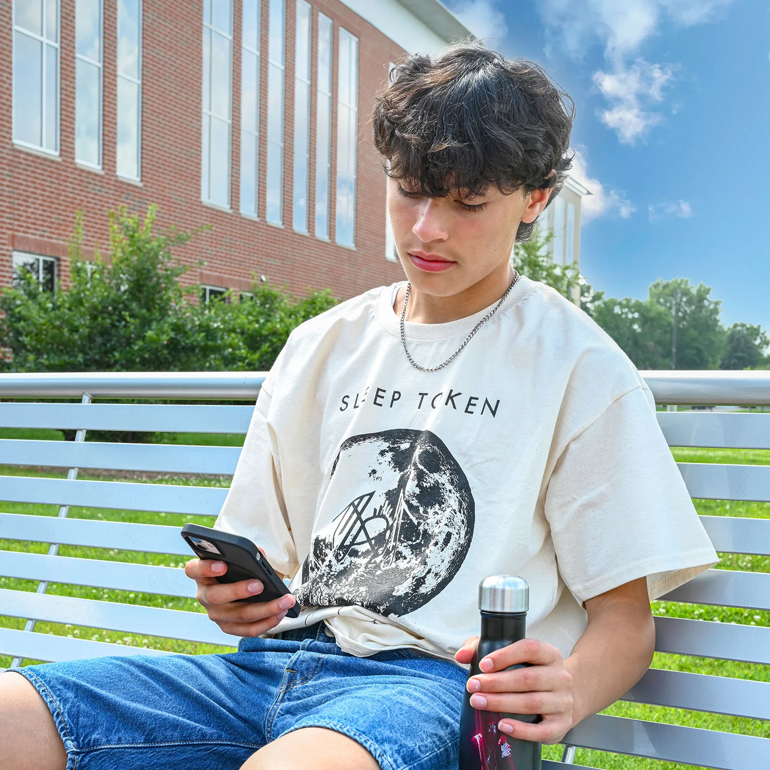 Take Me Back To Eden (Back Print) Slim Fit T-shirt - Image 3
