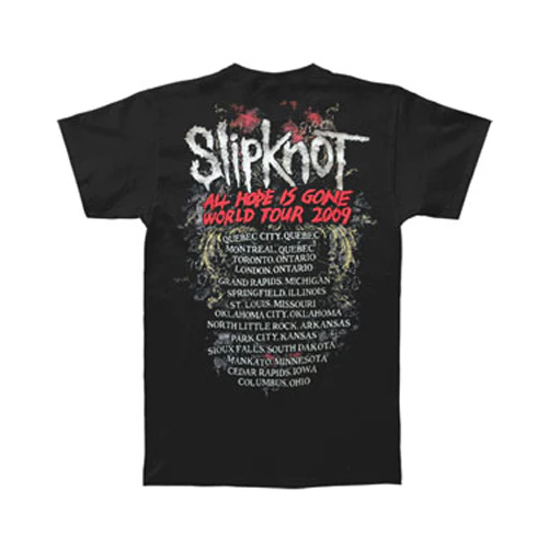 All Hope Is Gone World Tour 2009 T-shirt - Image 2