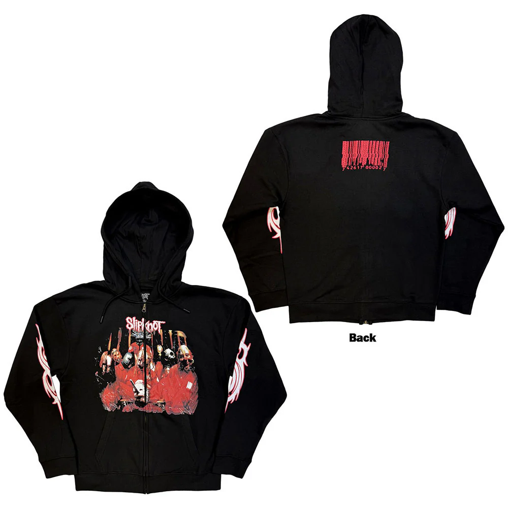 Spit It Out Zippered Hooded Sweatshirt