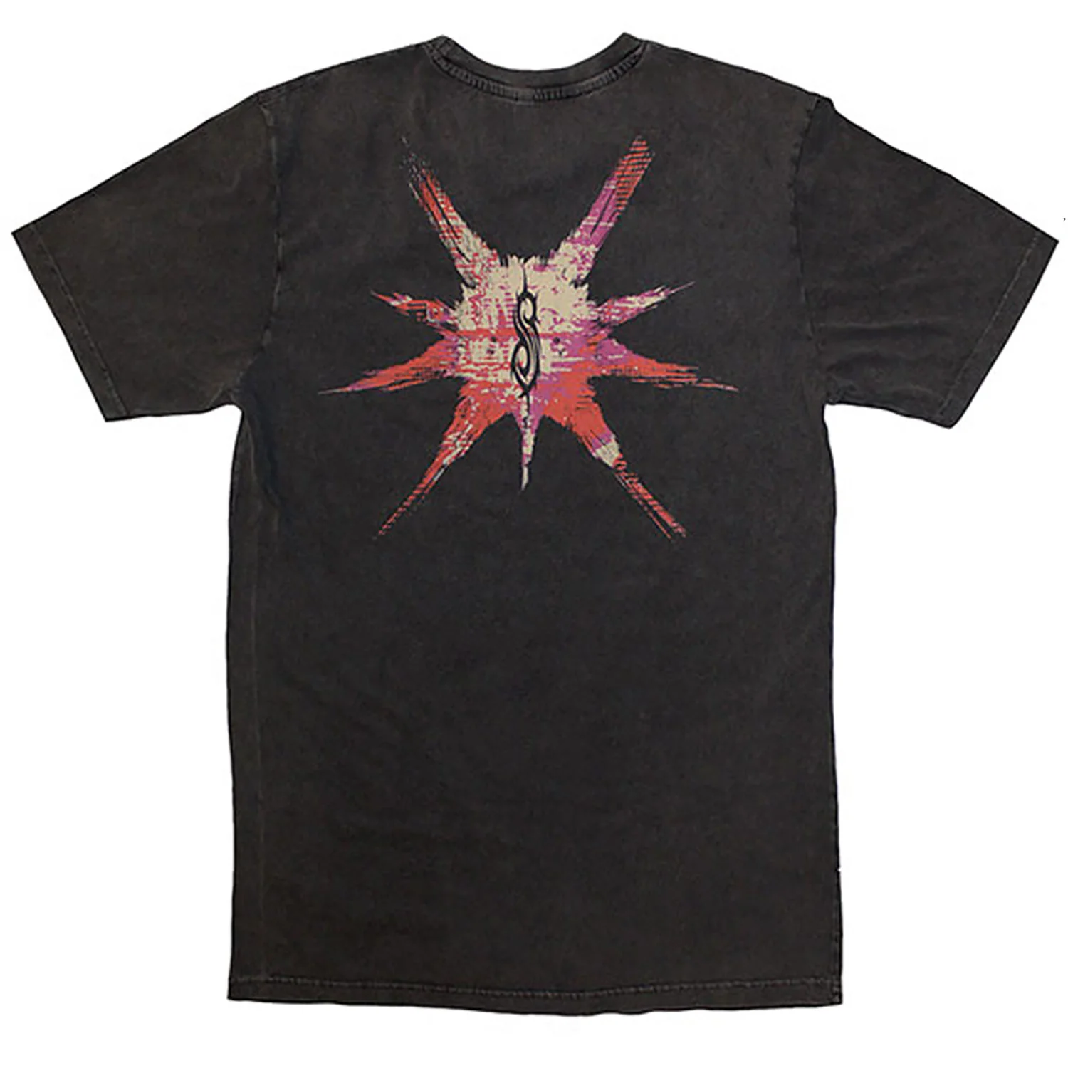 the End, So Far Barcode Stone Wash T-shirt - Image 2