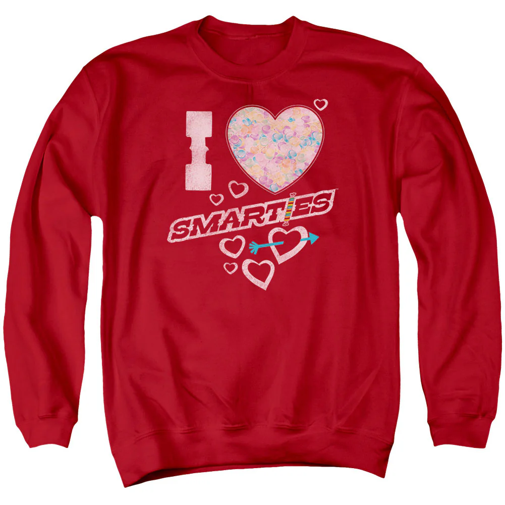 I Heart Smarties Adult Sweatshirt