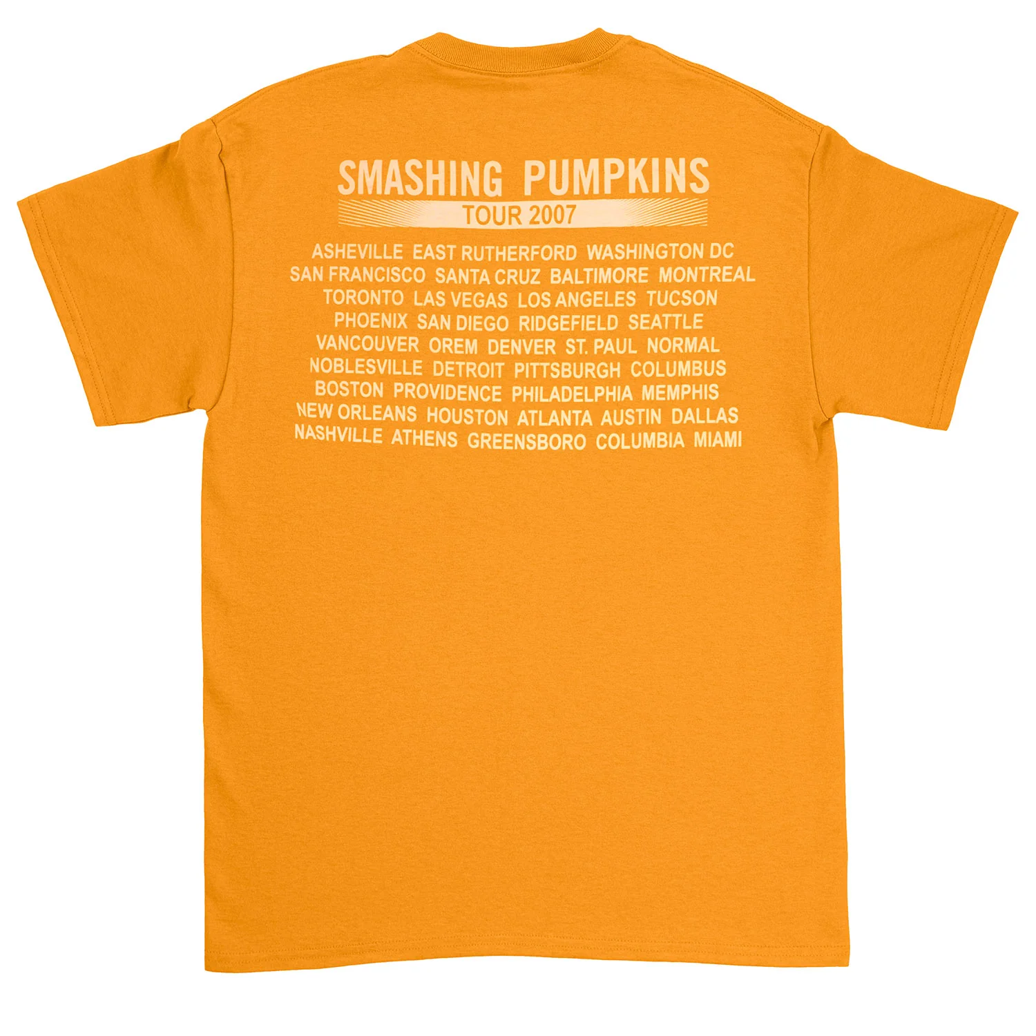 Original Liberty Shine 2007 U.S. Tour Concert T-shirt - Image 2