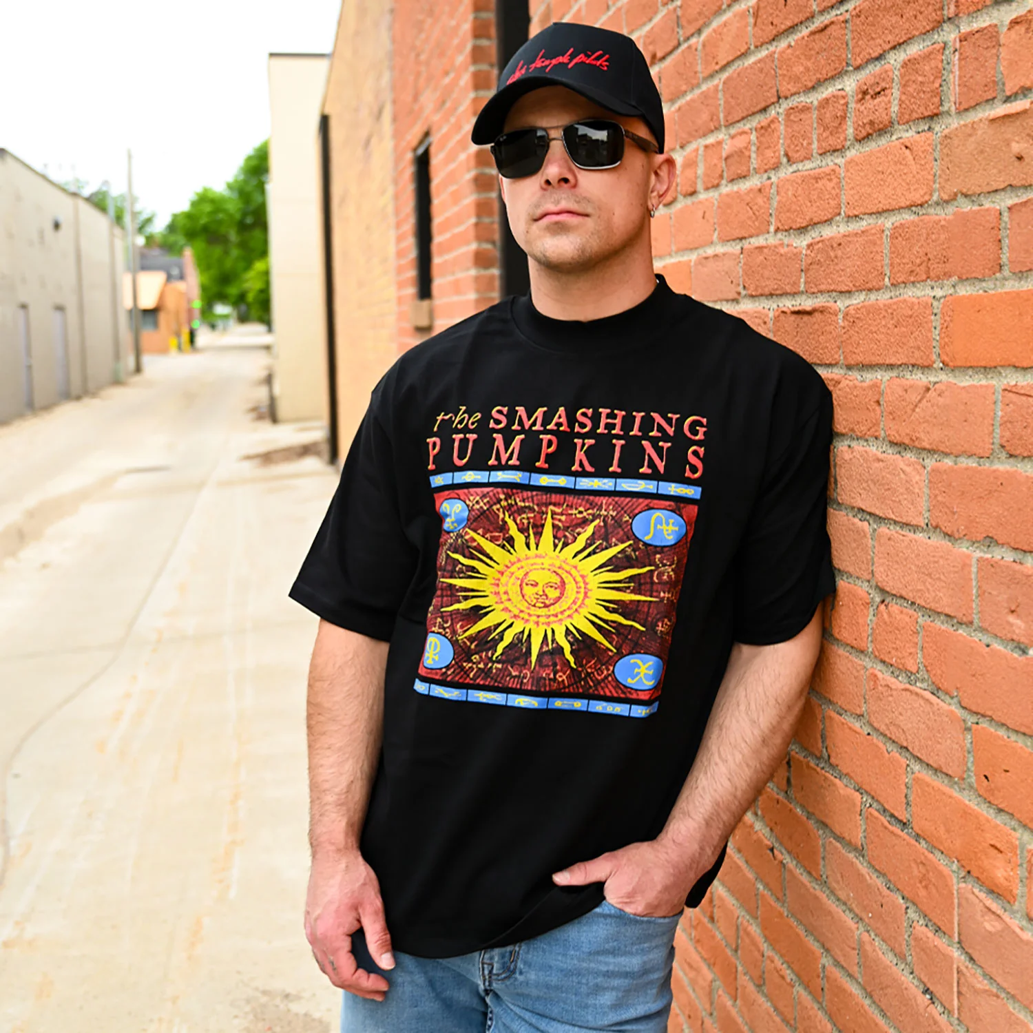 Sun Box Oversized Boxy Tee Vintage T-shirt - Image 3