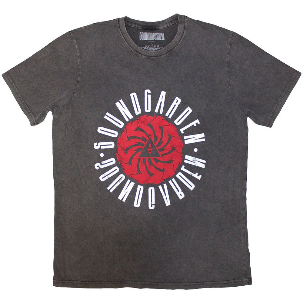 Circle Logo Stone Wash T-shirt