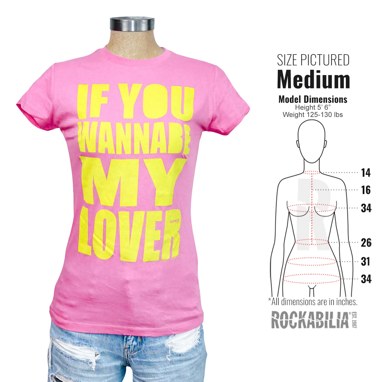 If You Wannabe My Lover Soft Junior Top - Image 3