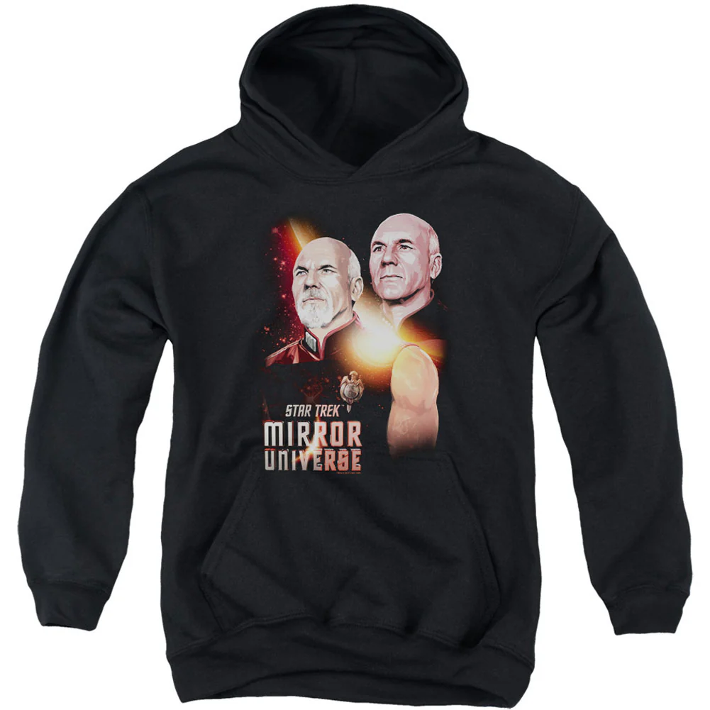 Mirror Picard Youth 50% Poly Hooded Sweatshirt