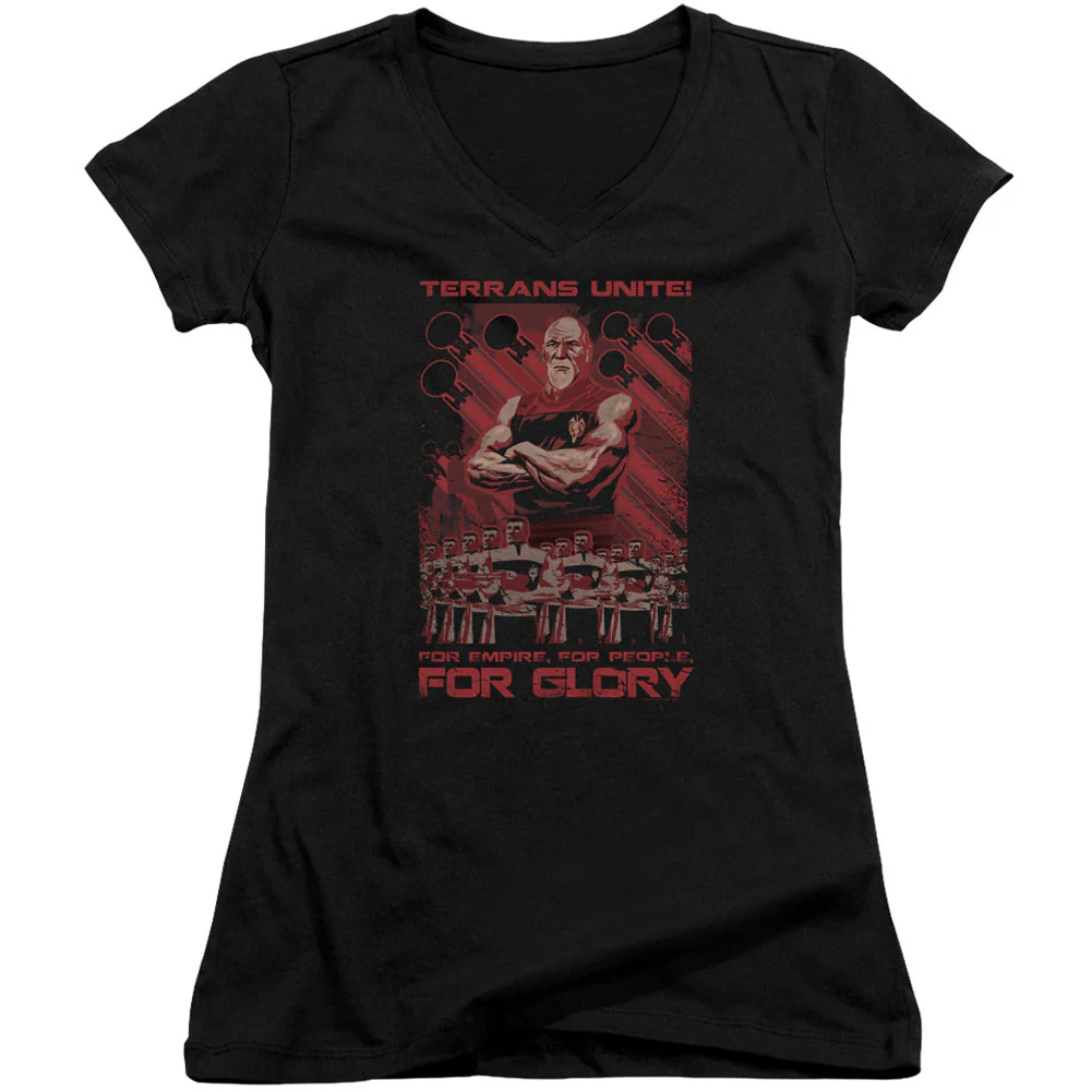Terrans Unite V-Neck Junior Top