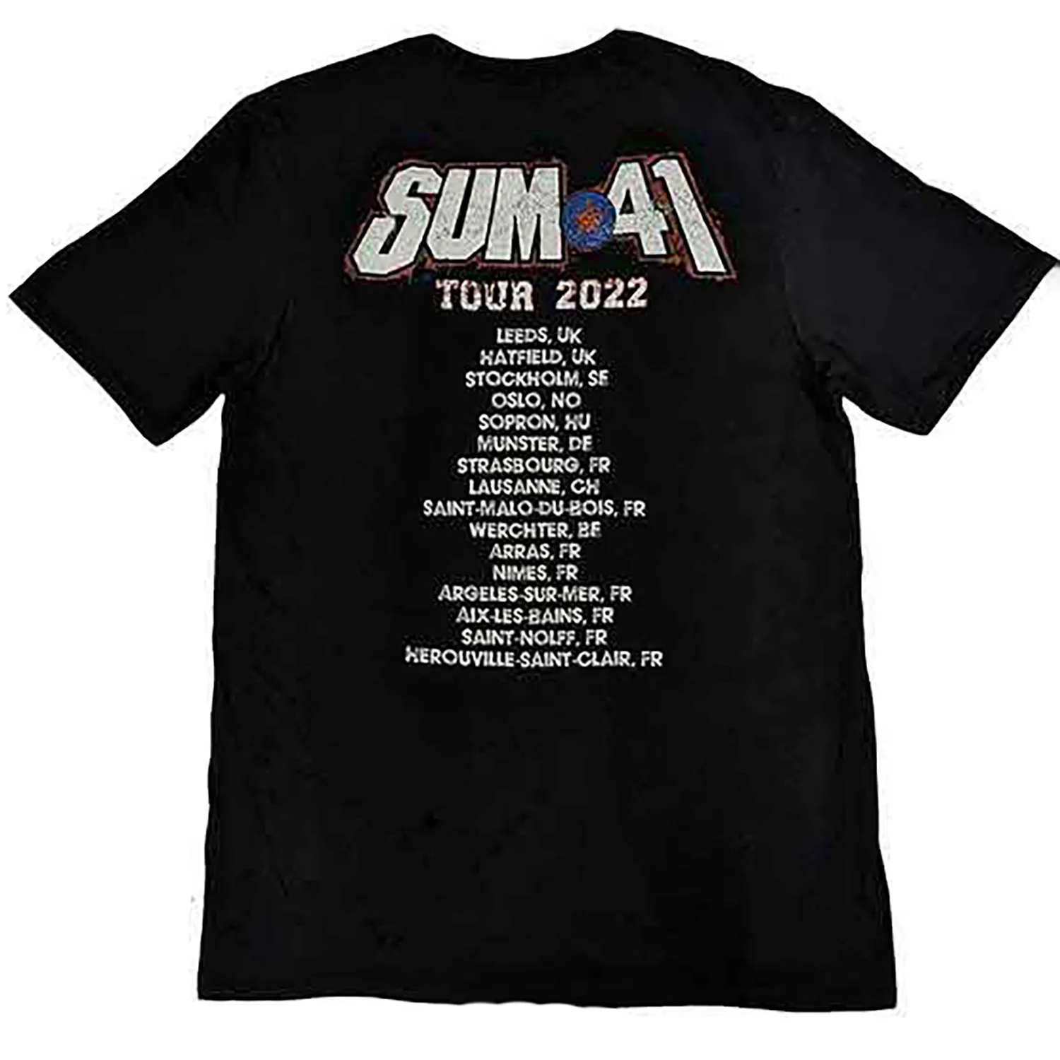 Aknf Grid European Tour 2022 T-shirt - Image 2