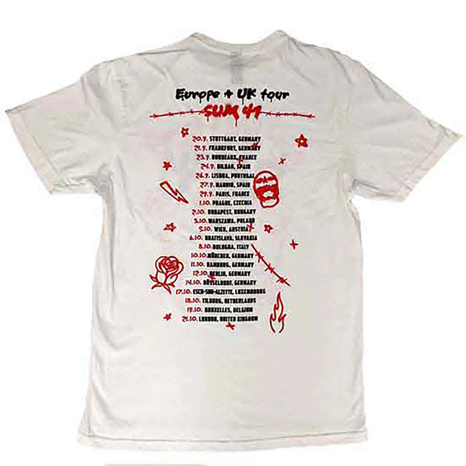 Sketches European Tour 2022 T-shirt - Image 2