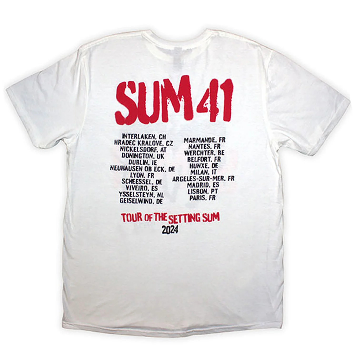 Tour '24 Spray Paint T-shirt - Image 2