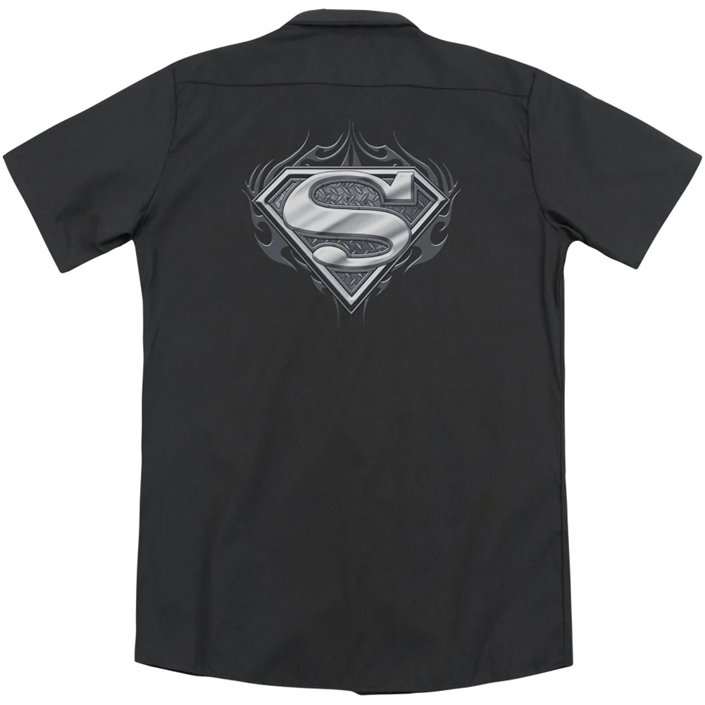 Biker Metal (Back Print) Workshirt - Image 2