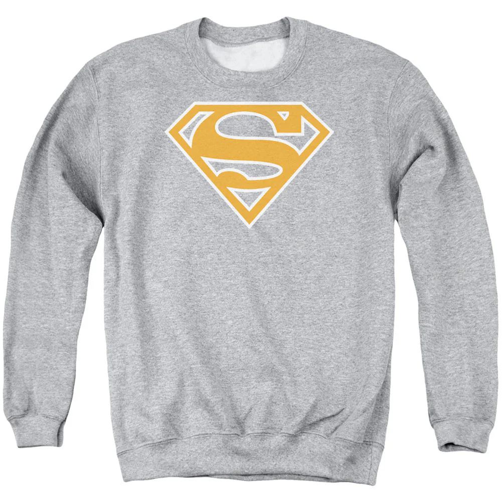 Burnt Orange&amp;white Shield Adult Sweatshirt