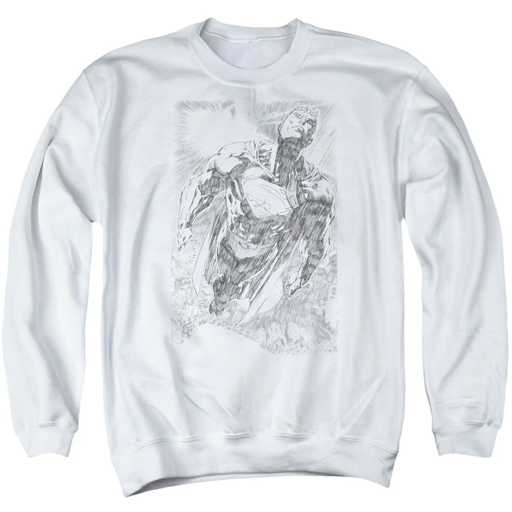 Exploding Space Sketch Adult Sweatshirt