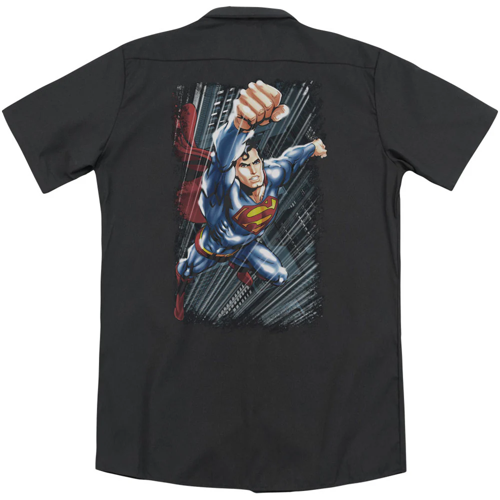 Faster Than(Back Print) Workshirt - Image 2
