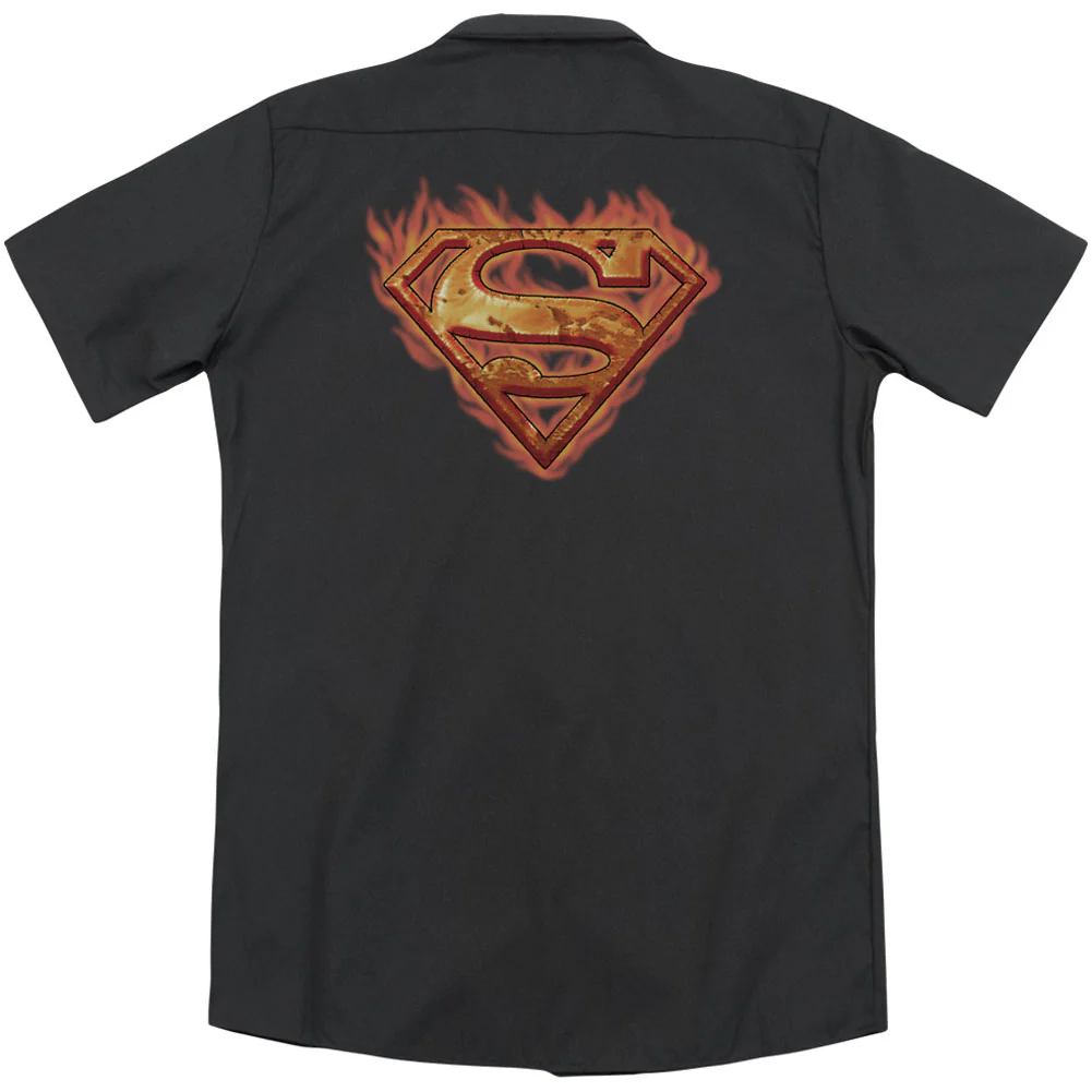 Hot Metal(Back Print) Workshirt - Image 2
