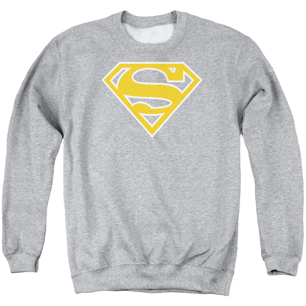 Lt Orange & White Shield Adult Sweatshirt