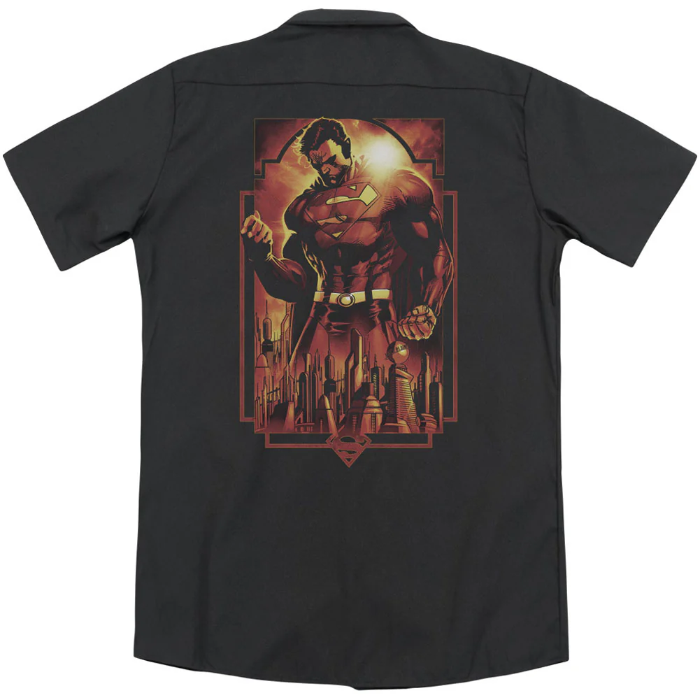 Metropolis Deco (Back Print) Workshirt - Image 2