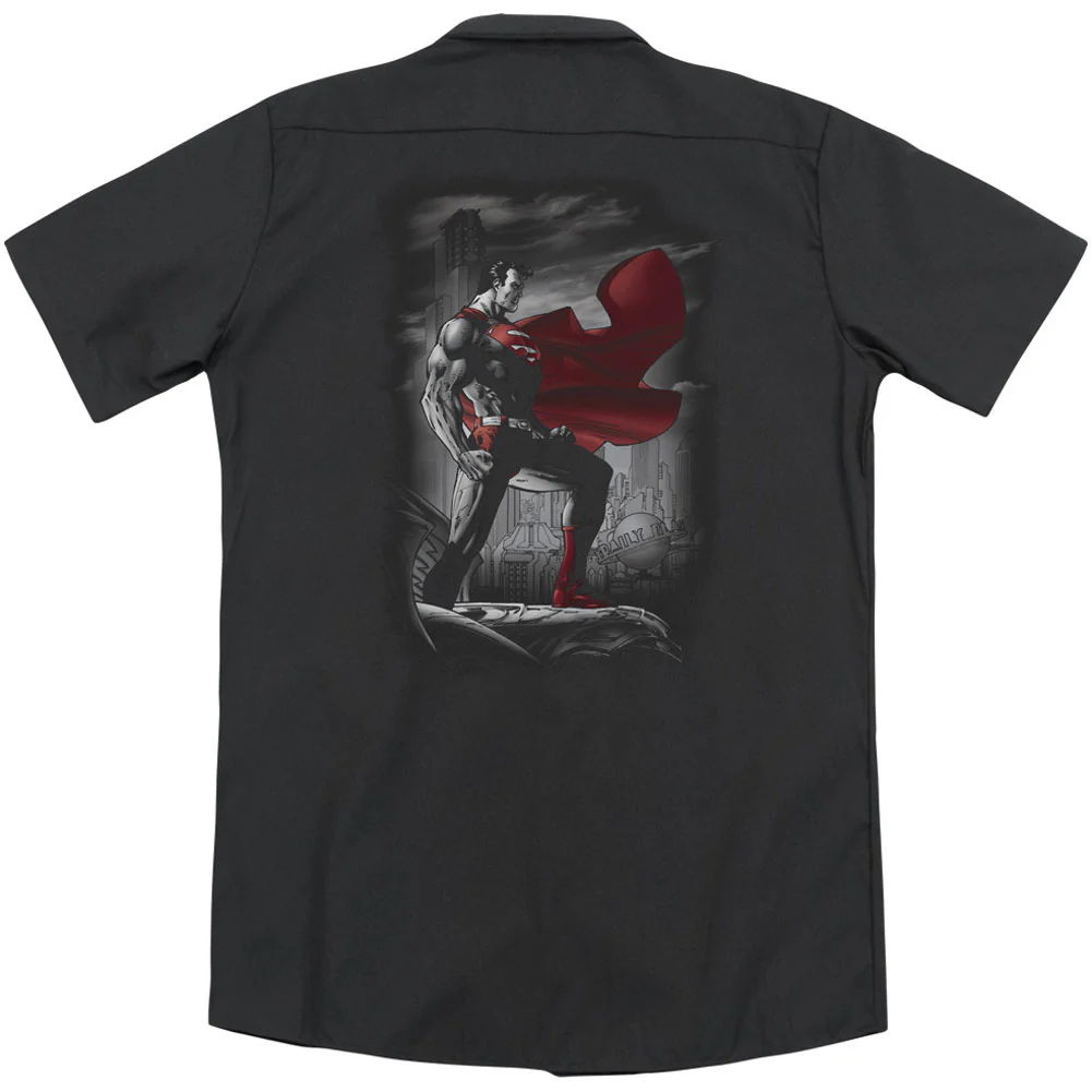 Metropolis Guardian (Back Print) Workshirt - Image 2