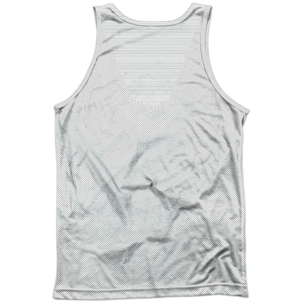 Optical Stripes 100% Poly Mens Tank - Image 2