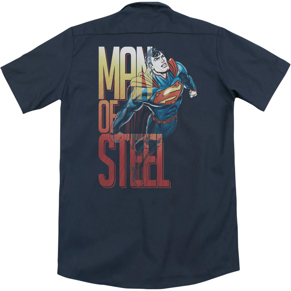 Steel Flight (Back Print) Workshirt - Image 2