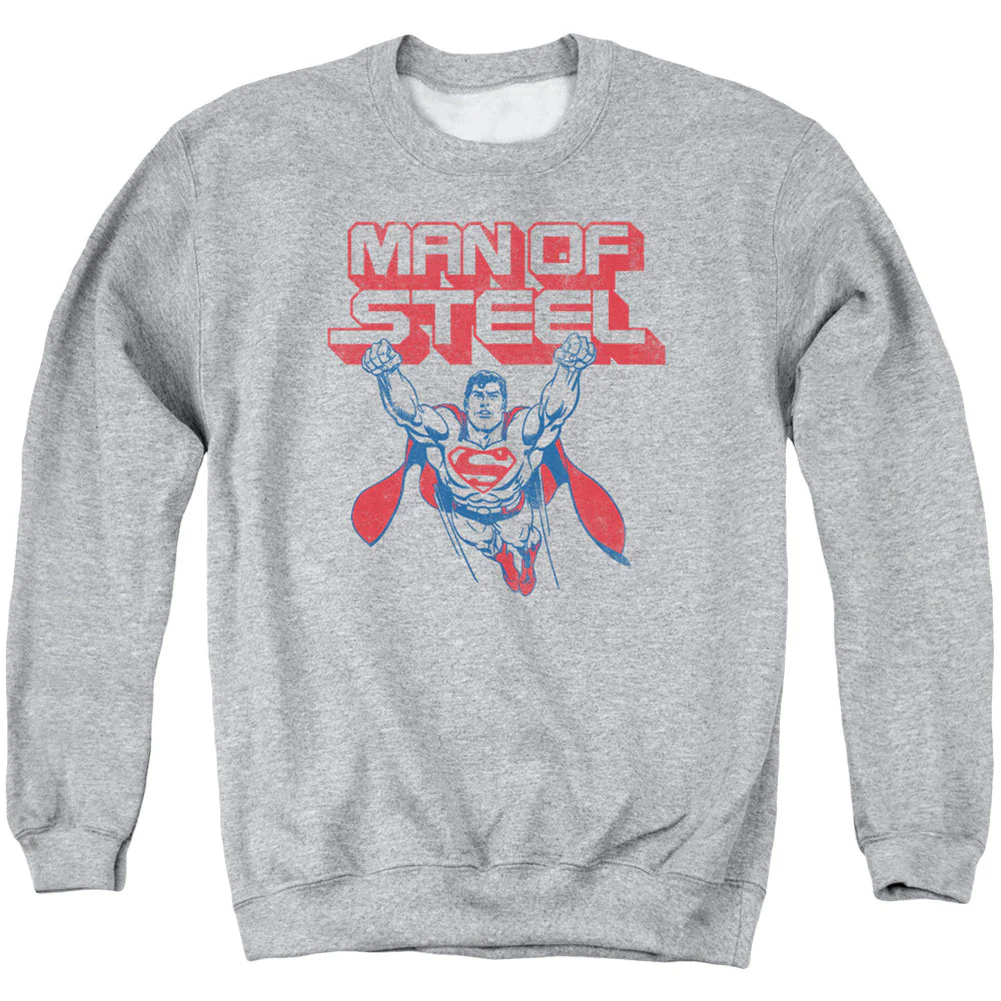 Steel Retro Adult Sweatshirt