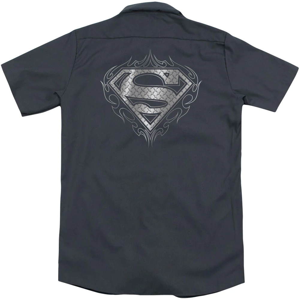 Tribal Steel Logo (Back Print) Workshirt - Image 2