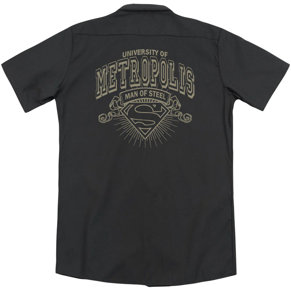 University Of Metropolis(Back Print) Workshirt - Image 2