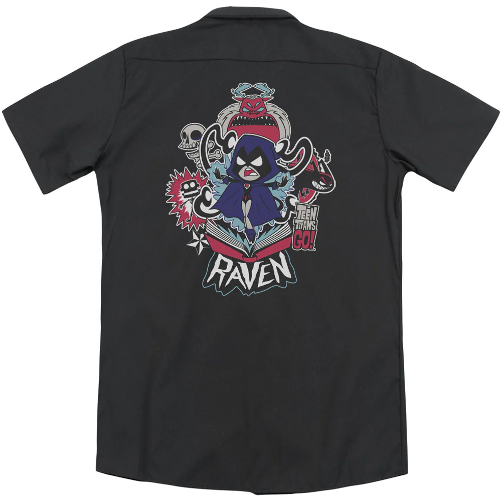 Raven(Back Print) Workshirt - Image 2