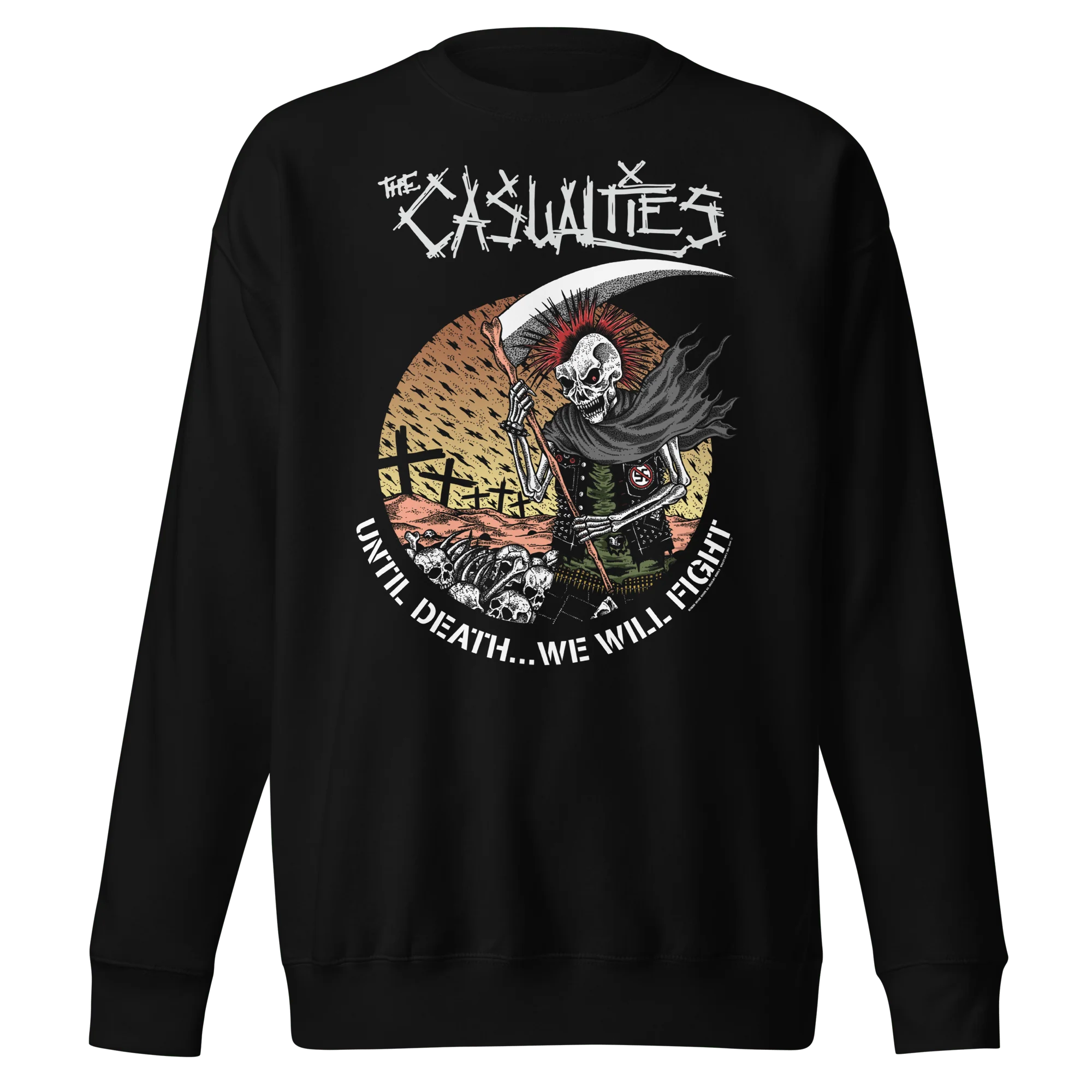 The Casualties  - Until Death Sweatshirt