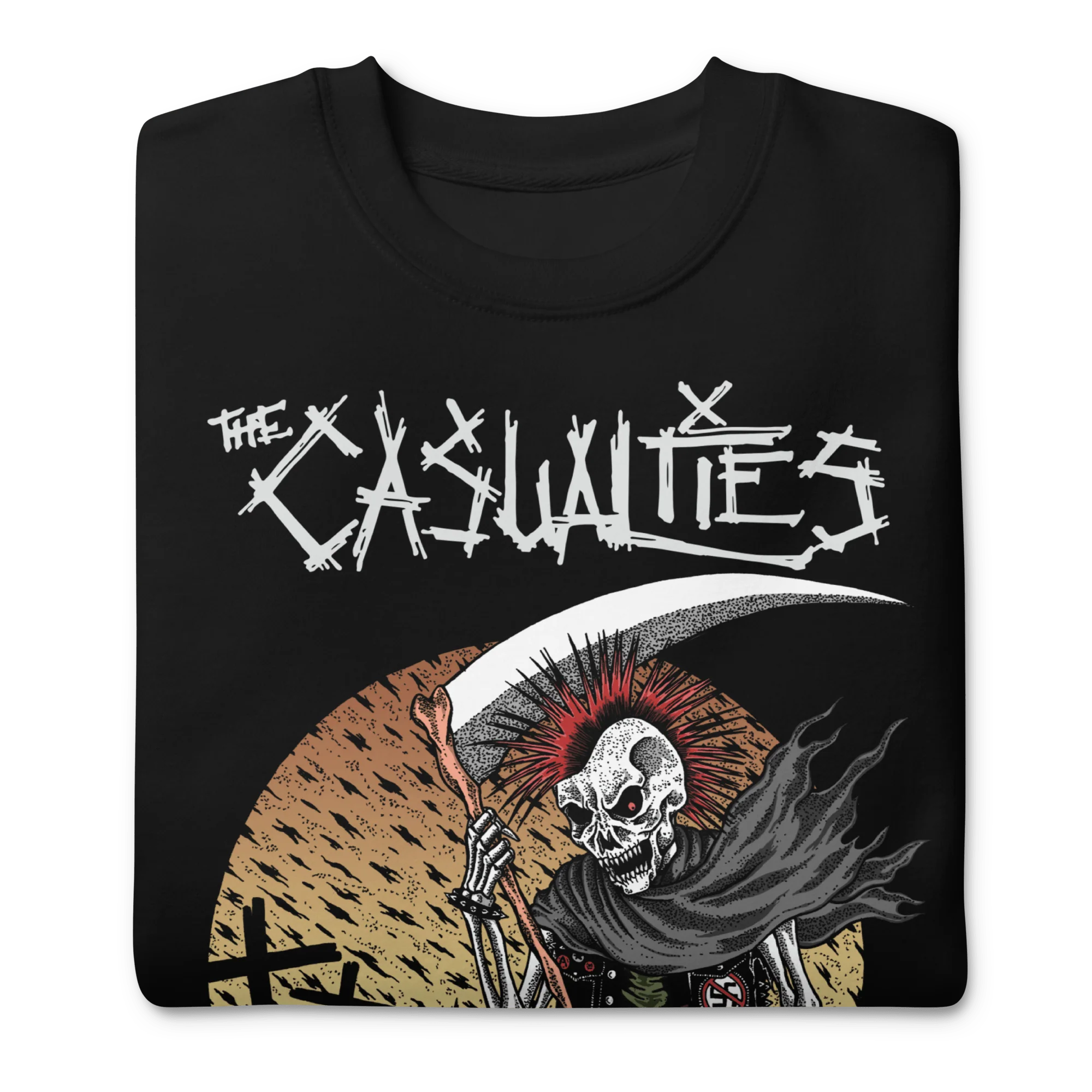 The Casualties  - Until Death Sweatshirt - Image 2