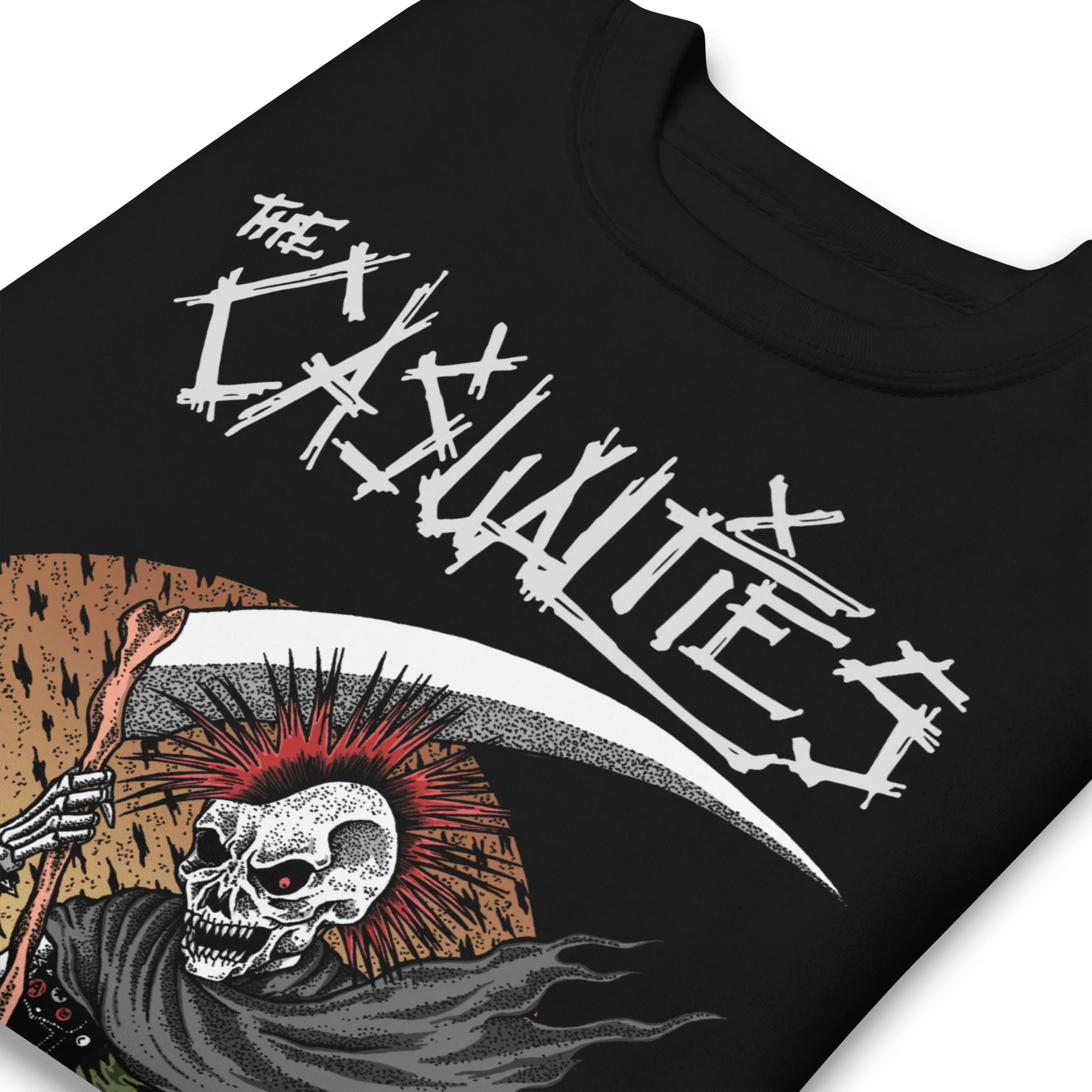 The Casualties  - Until Death Sweatshirt - Image 3